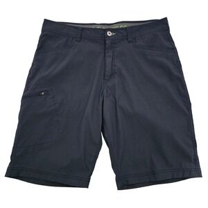 BC Clothing Co. Men's Navy Stretch Technical Hiking Shorts Pockets Size 34